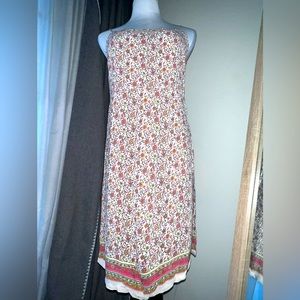 A-line Vintage Slip Dress. Y2K